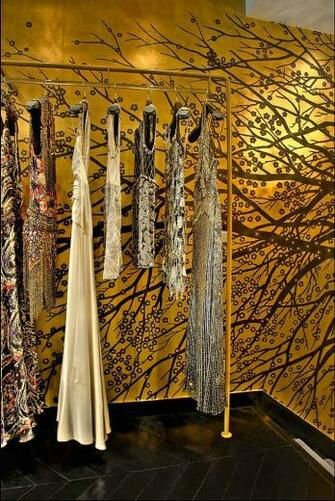 Chinoiserie Wallpaper Japanese Korean Windswept Blossom Design