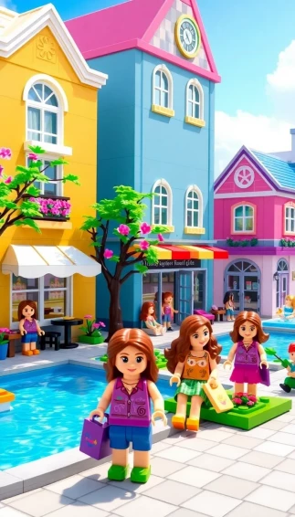 Lego Friends Wallpaper