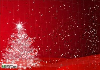 Christmas Red Background Photo