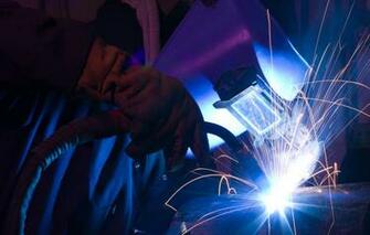Wallpaper Sparks Welder Worker Image For Desktop Section