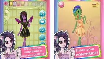 Pony Equestria Bride Wedding Prom Party Dress Up For Girls On