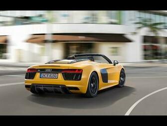 Audi R8 Spyder V10 Motion Wallpaper