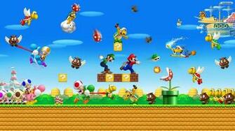 New Super Mario Bros U Wallpaper