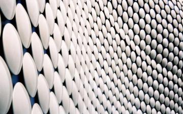 White Bubbles Widescreen Wallpaper HD