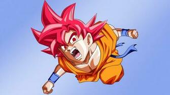 Goku Ssj God Wallpaper