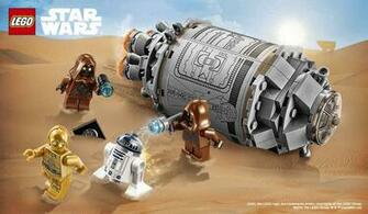 Droid Escape Pod Star Wars Wallpaper Lego