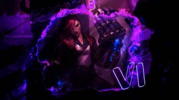 Vi Arcane League Of Legends By Zasinlow