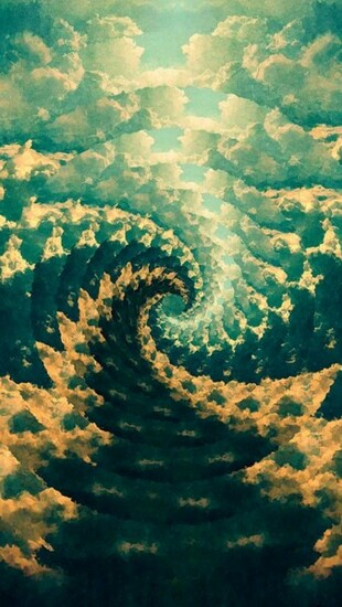 Trippy iPhone Wallpaper HD