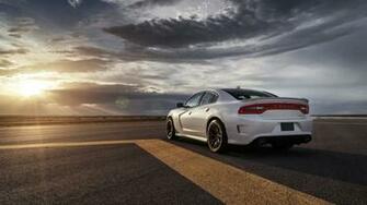 Wallpaper Dodge Charger Srt Hellcat Cars