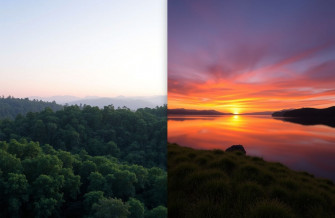 Dual Monitor Nature Wallpaper
