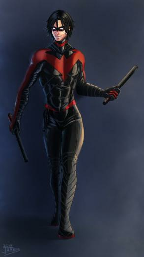 New Nightwing By Purrball31