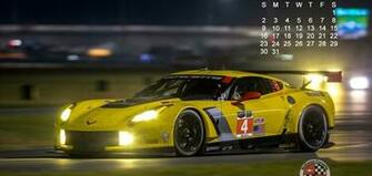 Get Your Sick C7 R In Action Desktop Wallpaper Right Here