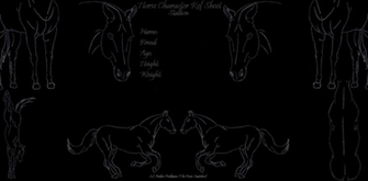 Horse Character Ref Stallion3 By The Bone Snatcher
