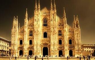 Cathedral Milano Italy Wallpaper