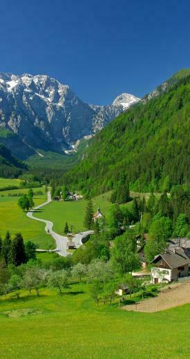 Spring In The Alpine Valley HD Wallpaper For iPhone HDwallpaper