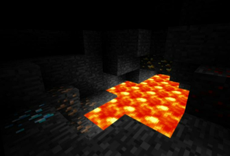 Minecraft Lava Background Ahead My