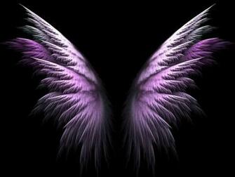 Alas De Ngel P Rpura Wallpaper