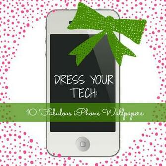 Dress Your Tech Fabulous And iPhone Wallpaper Ellie
