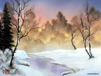 Bob Ross Paintings Oil Landscape