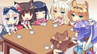 Catgirl Cat Smile Chibi Chocola Sayori Cinnamon Coconut