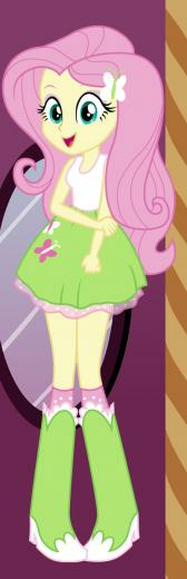 Equestria Girls Vector Fluttershy