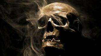 Horror Skull Wallpaper Background