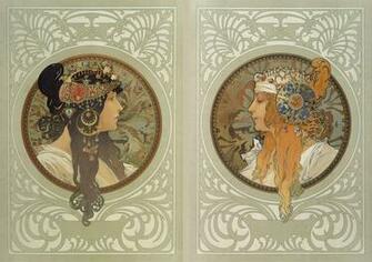 HD Alphonse Mucha Wallpaper Cool Windows Tete