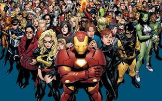 Marvel Superheroes Wallpaper Comic