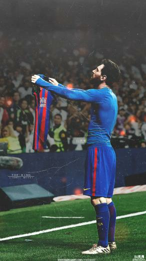 Barcaart Lionel Messi