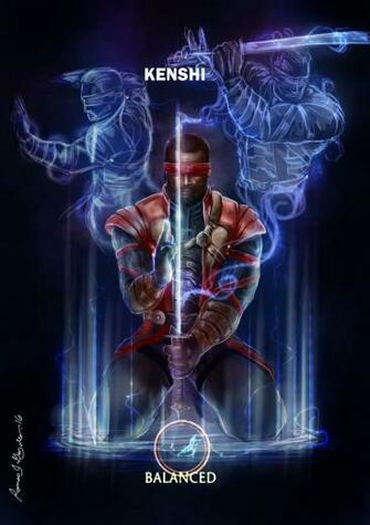 Mortal Kombat X Kenshi Possessed Variation By Grapiqkad