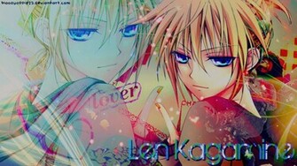 X Jpeg 185kb Len Kagamine Wallpaper Edit By Bloodyapple