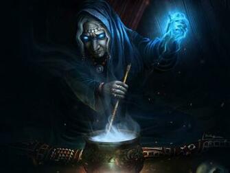 Witch Wallpaper Top Background