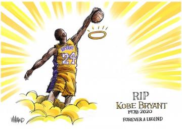 Kobe Bryant S Death Memorialized By Artists Around