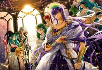 Magi The Labyrinth Of Magic HD Wallpaper Background Image