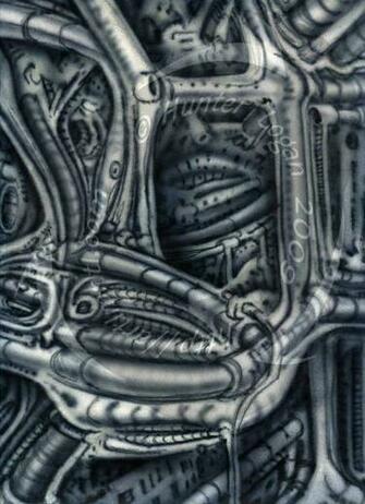 Biomechanical Wallpaper