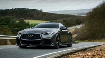 Wallpaper Infiniti Q60 Project Black S