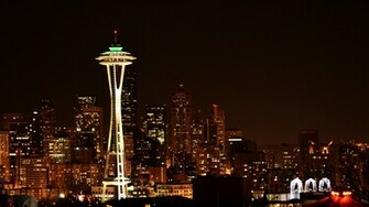 Space Needle Computer Wallpaper Desktop Background Id