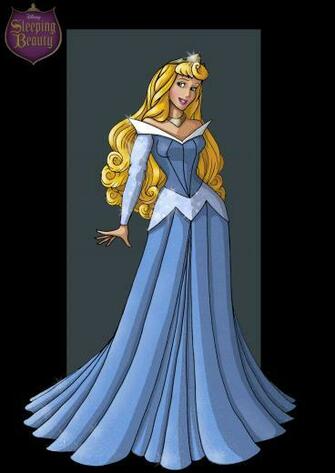 Sleeping Beauty Blue Cartoon Widescreen Background Image For