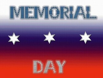 Memorial Day Powerpoint Background Templates And