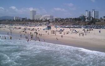 Santa Monica Beach United States HD Cool Wallpaper
