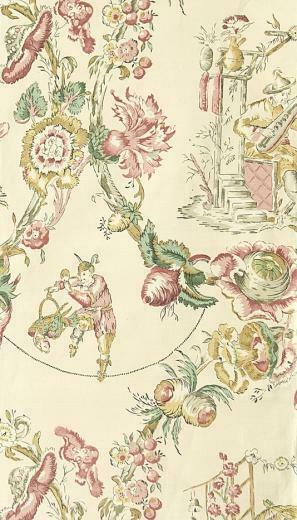 Chinese Toile Fabric