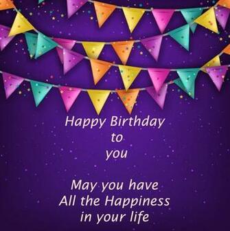 Happy Bday Wallpaper Image HD
