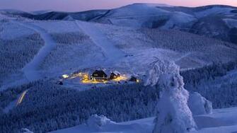 Ski Resort Wallpaper