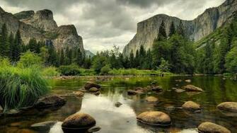 Yosemite National Park In California Us Tourist Place HD Wallpaper