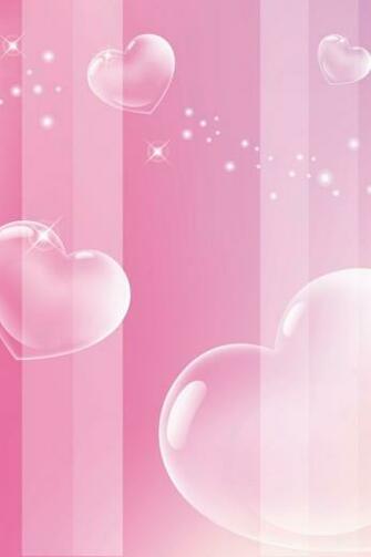 Pink Love Heart Wallpaper iPhone Background And Themes