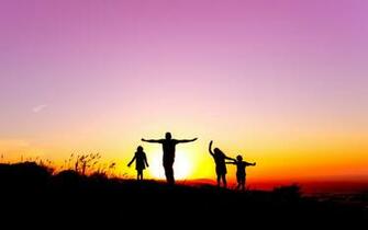 Happy Family Wallpaper Background HD