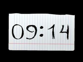 Digital Clock Wallpaper