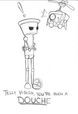 Chibi Robo Bw By Silvertallest