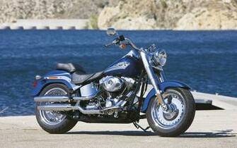 Wallpaper Harley Davidson Flstf Softail Fat Boy Next