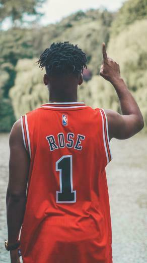 Wallpaper Nba Rose Chicago Bulls Derrick iPhone